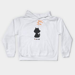 Tom Cat Wait for the Sun Kids Hoodie